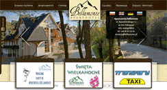 Desktop Screenshot of apartamenty-bellamonte.pl